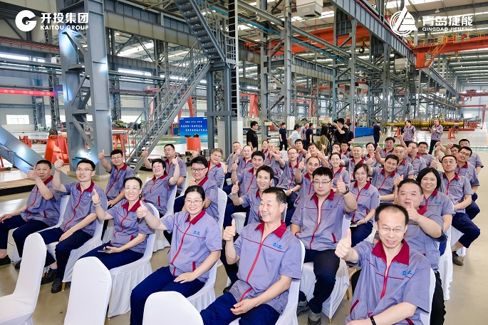 擔當作為深耕裝備制造 勠力同心打造百年強企 青島開(kāi)投集團捷能汽輪機公司新產(chǎn)品發(fā)布會(huì )成功舉行
